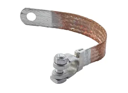 Battery Ground Strap. Porsche 356 1950-1965 - 64461230102, 64461230101 - 8KX 091 392-001